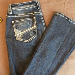 Rock and Roll Cowgirl Rival Low Rise Jeans